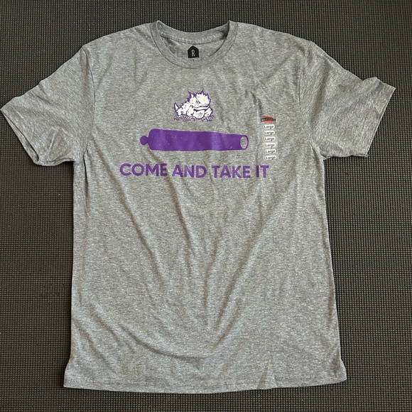 TCU Horned Frogs Rally House Come And Take It Shirt - Picture 1 of 2